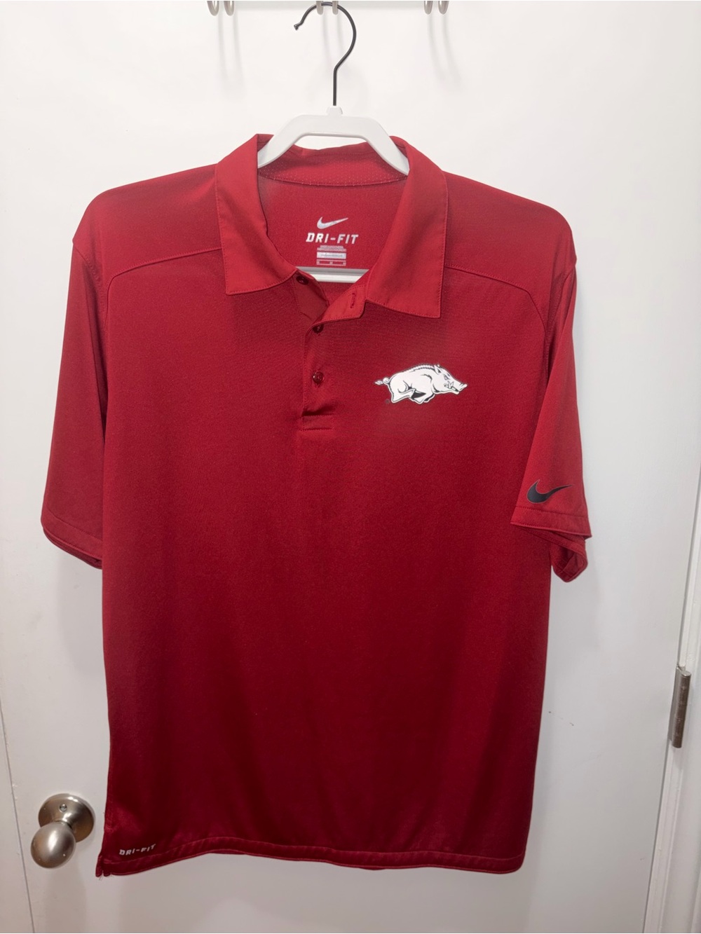 Nike Men's Arkansas Razorbacks Dri-FIT Polo